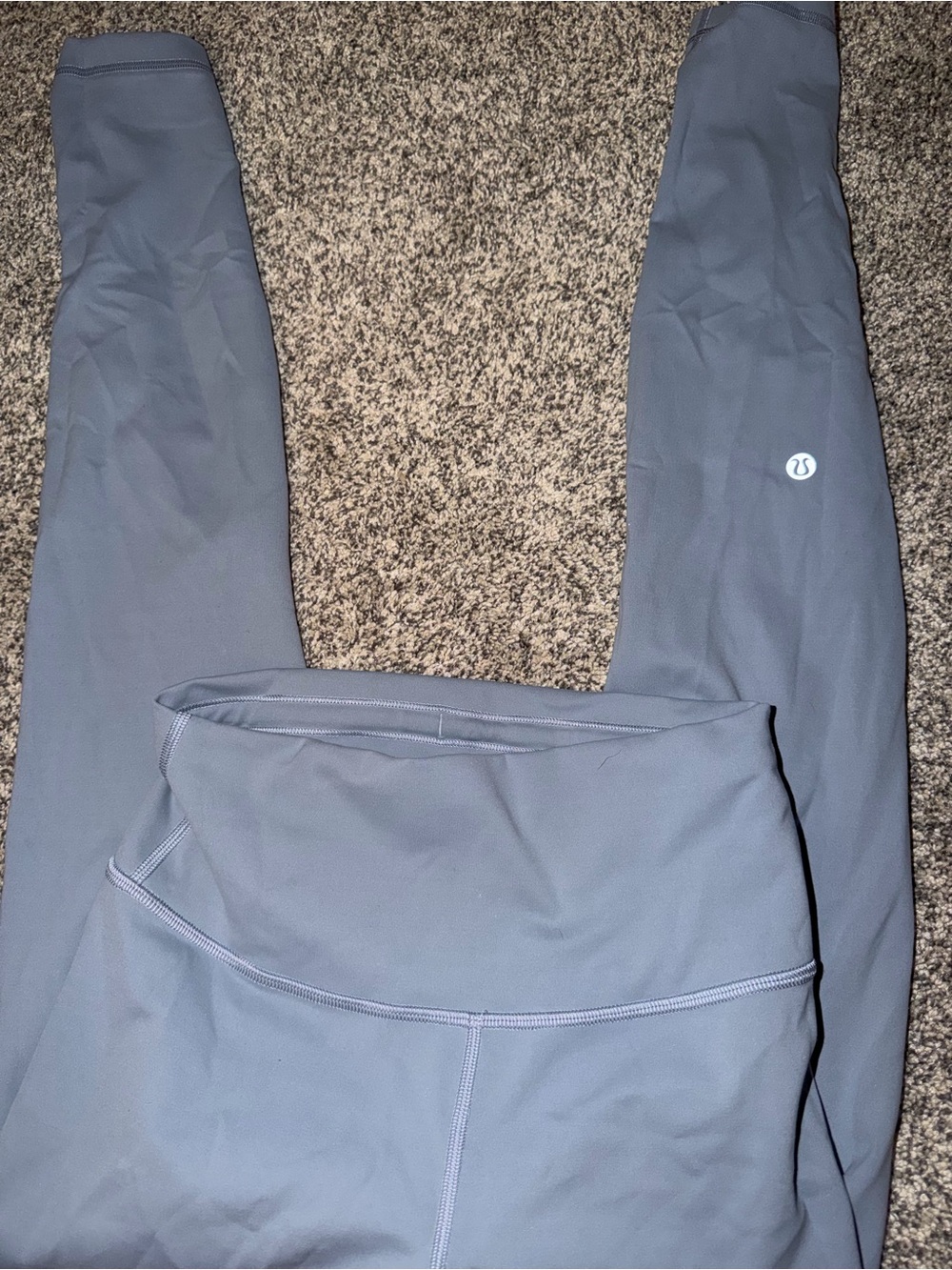 lululemon athletica Slate Blue High-Rise Leggings